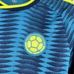 Mens Colombia 2026 World Cup Away Long Sleeve Jersey - Image 4