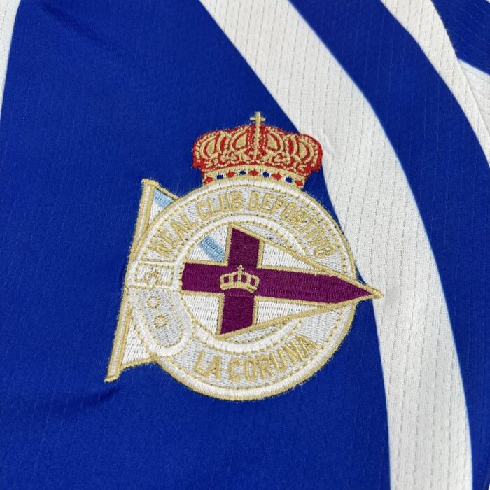 Mens Deportivo de La Coruna 2025/26 Vintage Jersey - Image 5
