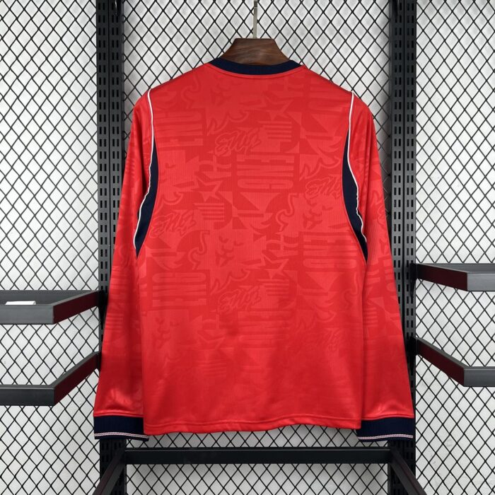 Mens England 2026 World Cup Away Long Sleeve Jersey - Image 2