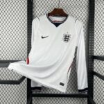 Mens England 2026 World Cup Home Long Sleeve Jersey