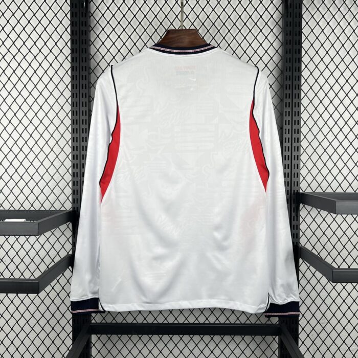 Mens England 2026 World Cup Home Long Sleeve Jersey - Image 2