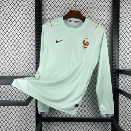 Mens France 2026 World Cup Away Long Sleeve Jersey