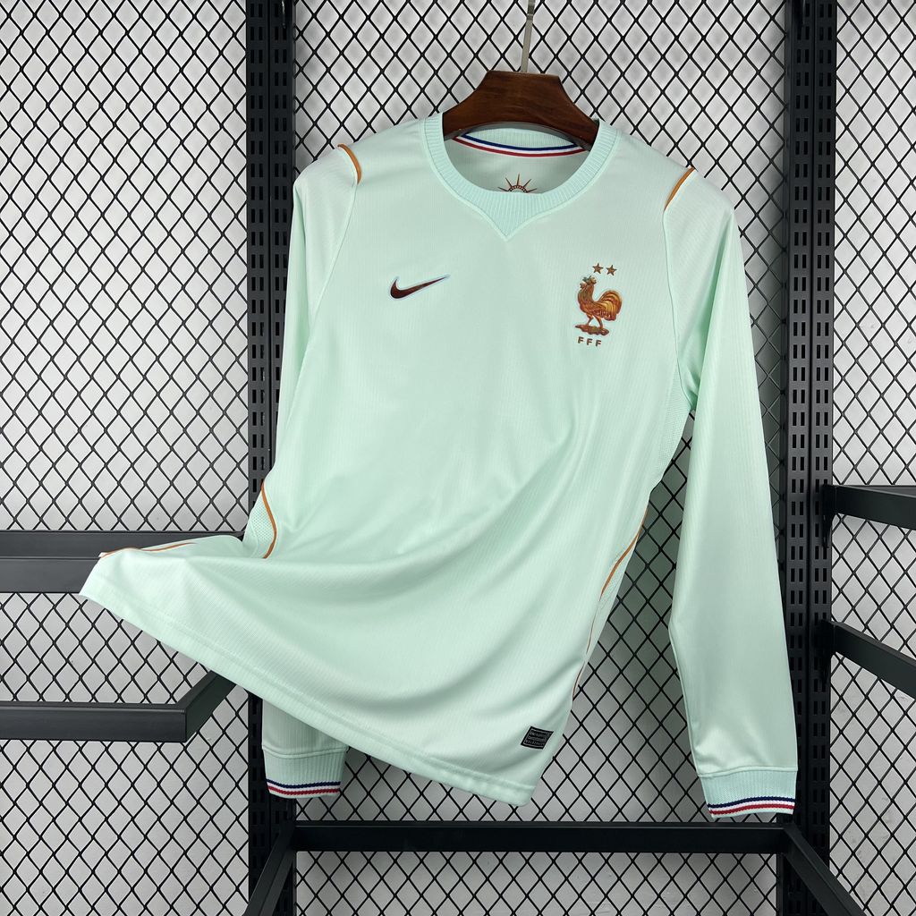 Mens France 2026 World Cup Away Long Sleeve Jersey - Image 1