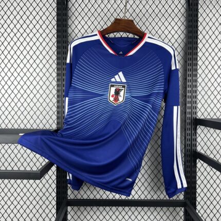 Mens Japan 2026 World Cup Home Long Sleeve Jersey