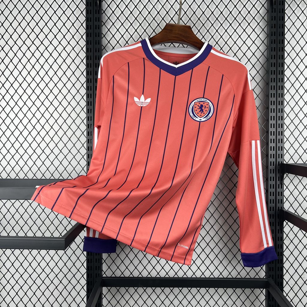 Mens Scotland 2026 World Cup Away Long Sleeve Jersey - Image 1