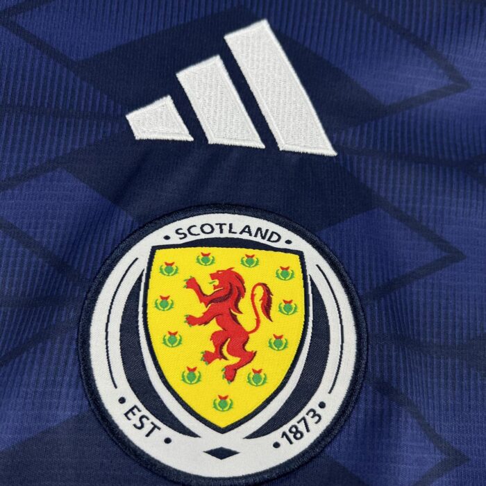 Mens Scotland 2026 World Cup Home Long Sleeve Jersey - Image 5