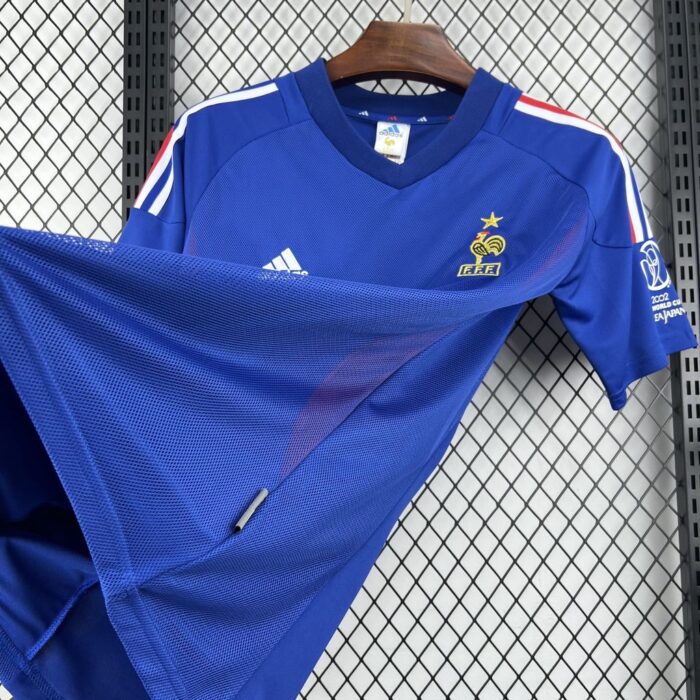 Retro France 2002 Home Jersey – view 6