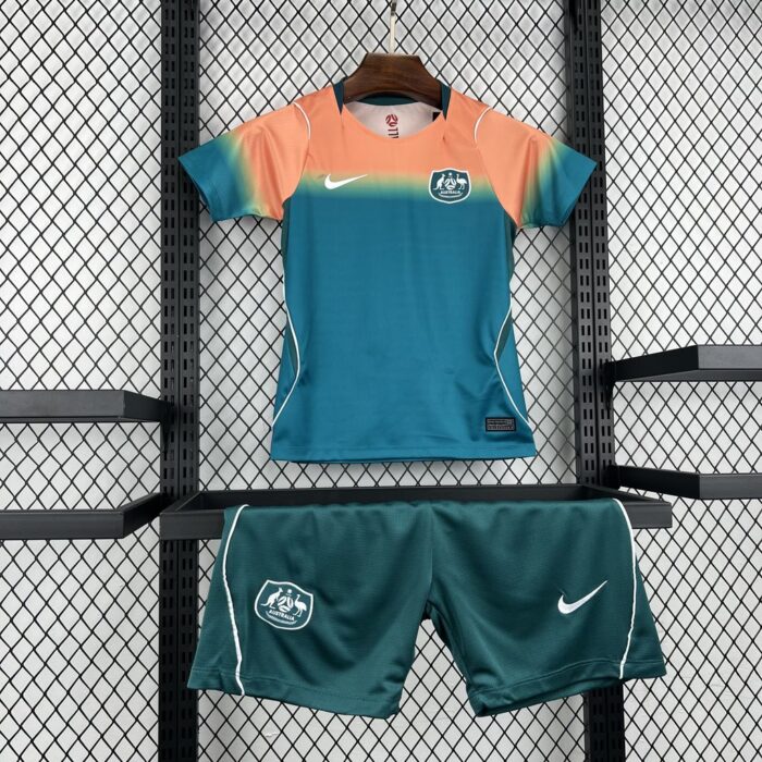 Kids Australia 2026 World Cup Away Kit - Image 3