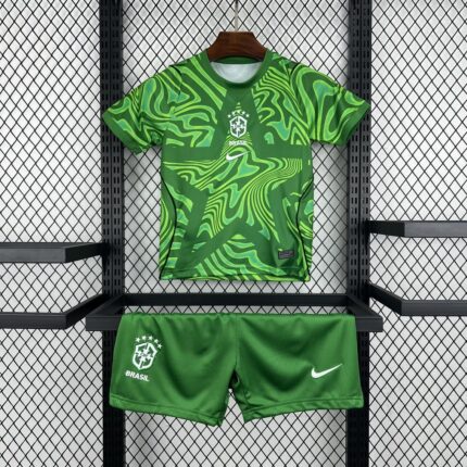 Kids Brazil 2026 World Cup Goalkeeper Kit