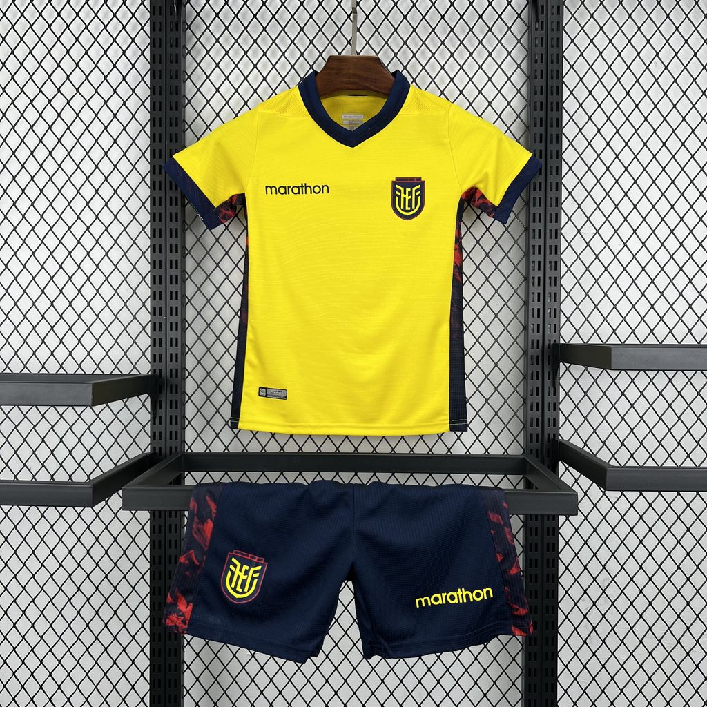 Kids Ecuador 2026 World Cup Home Kit - Image 1