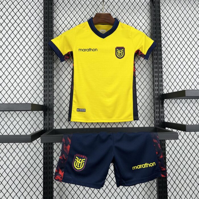 Kids Ecuador 2026 World Cup Home Kit - Image 4