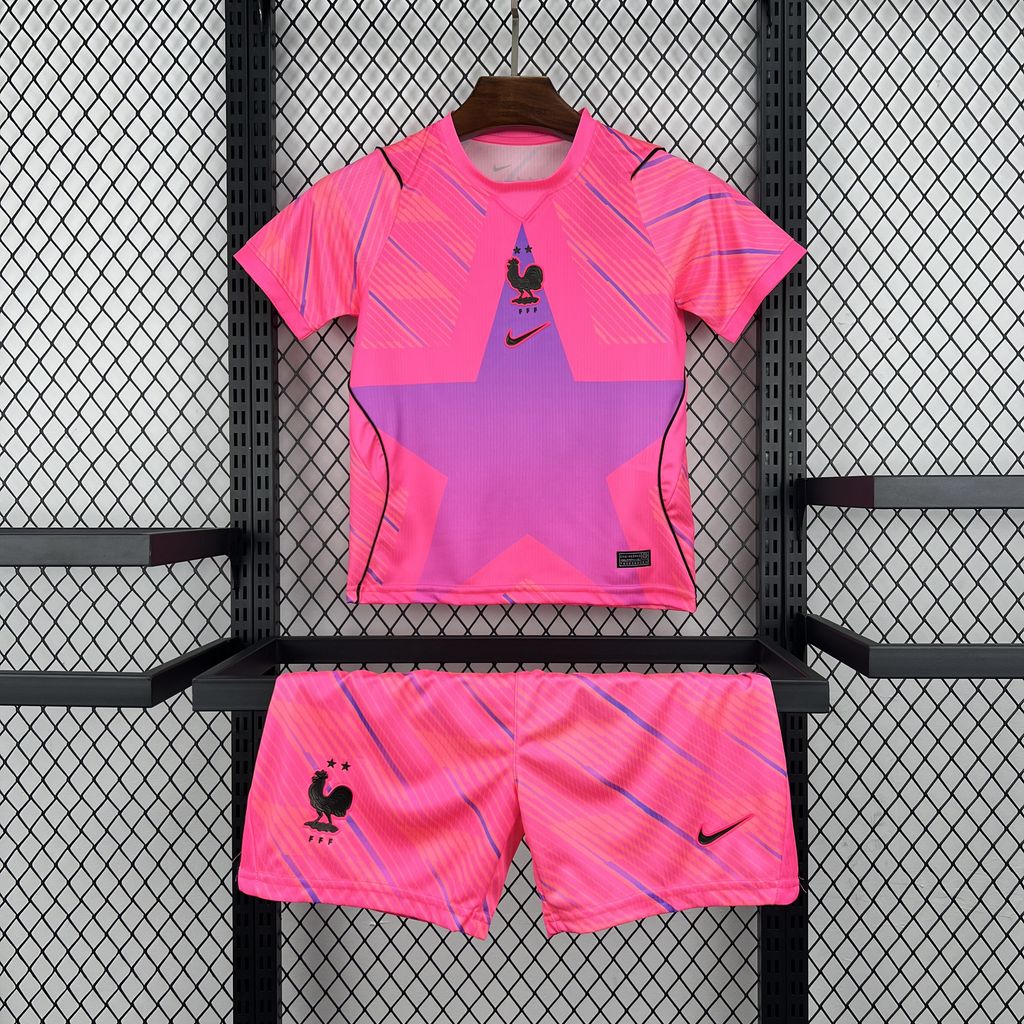 Kids France 2026 World Cup Goalkeeper Kit - Image 1