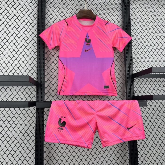 Kids France 2026 World Cup Goalkeeper Kit - Image 3