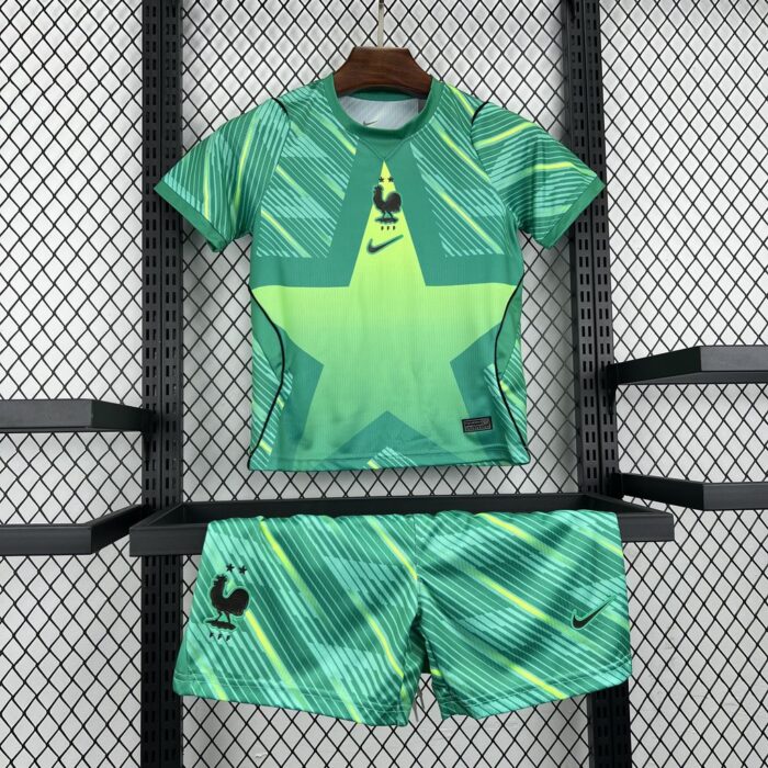 Kids France 2026 World Cup Goalkeeper Kit - Image 3