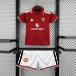 Kids Manchester United 2026/27 Home Kit