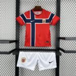 Kids Norway 2026 World Cup Home Kit