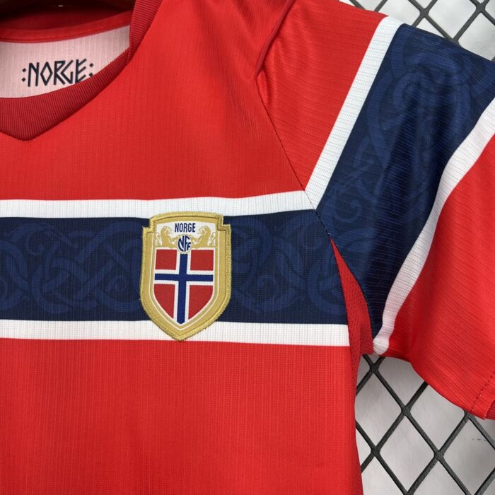 Kids Norway 2026 World Cup Home Kit - Image 4