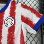 Kids Paraguay 2026 World Cup Home Kit - Image 4
