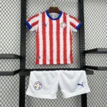 Kids Paraguay 2026 World Cup Home Kit - Image 3