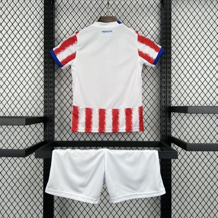 Kids Paraguay 2026 World Cup Home Kit - Image 2