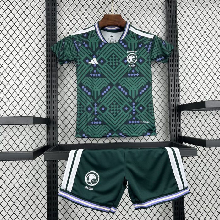 Kids Saudi Arabia 2026 World Cup Home Kit - Image 3