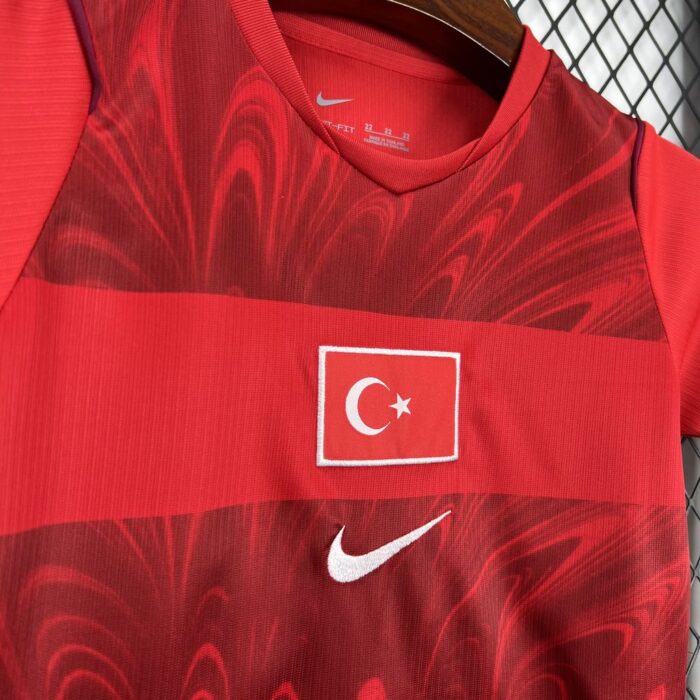 Kids Turkey 2026 World Cup Home Kit - Image 5