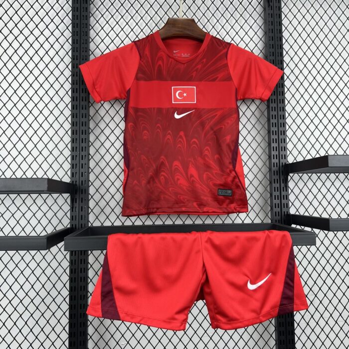 Kids Turkey 2026 World Cup Home Kit - Image 4