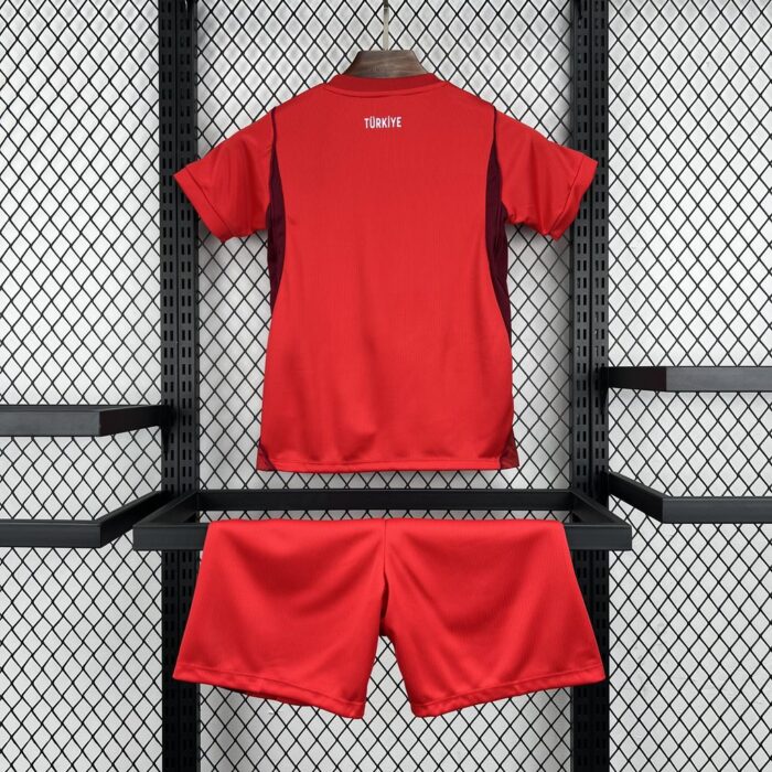 Kids Turkey 2026 World Cup Home Kit - Image 2