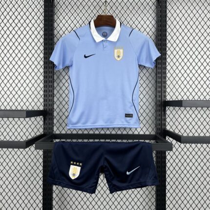 Kids Uruguay 2026 World Cup Home Kit