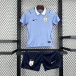 Kids Uruguay 2026 World Cup Home Kit - Image 3