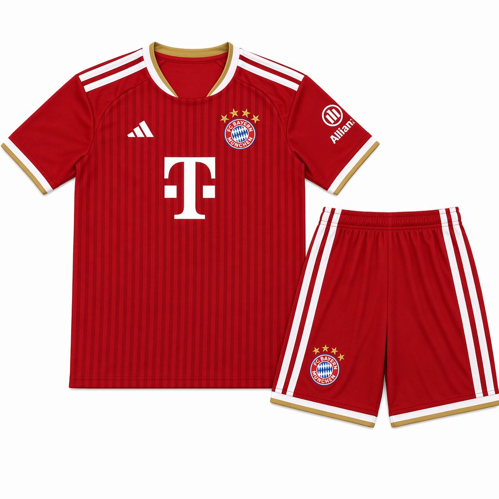 Kids Bayern Munich 2026/27 Home Kit Kids Bayern Munich 2026/27 Home Kit