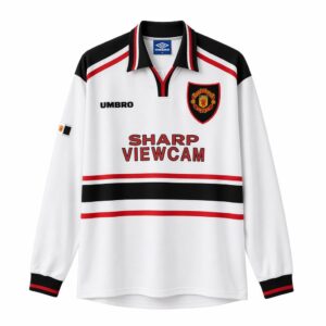 Retro Manchester United 1997/99 Away Long Sleeve Jersey
