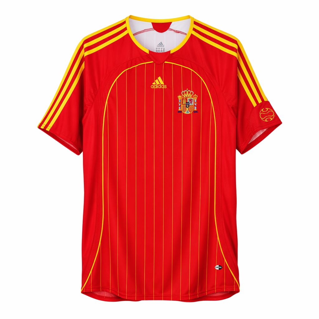 Retro Spain 2006 Home Jersey Retro Spain 2006 Home Jersey