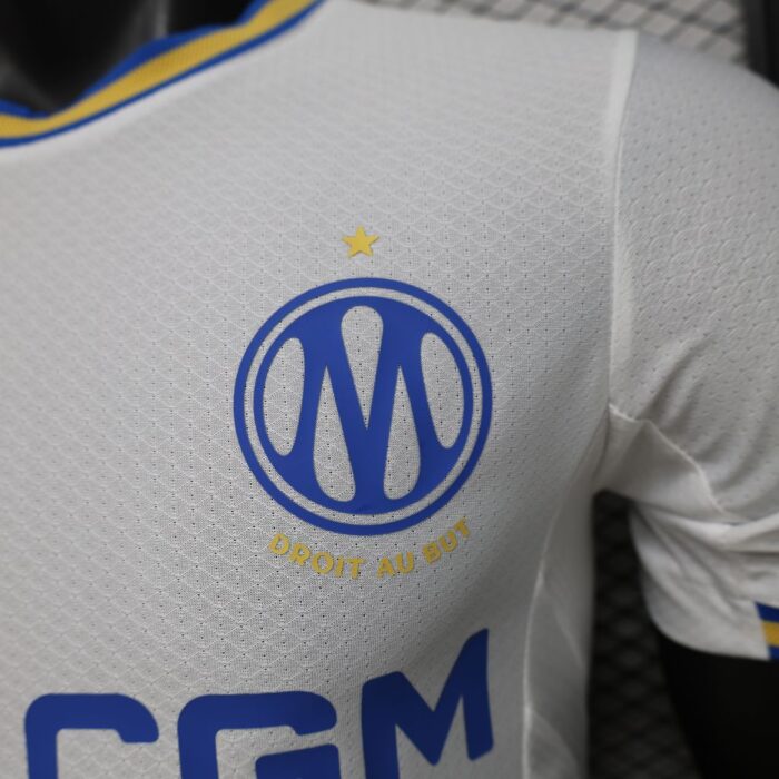 Mens Olympique Marseille 2026/27 Home Long Sleeve Jersey Player Version – view 6