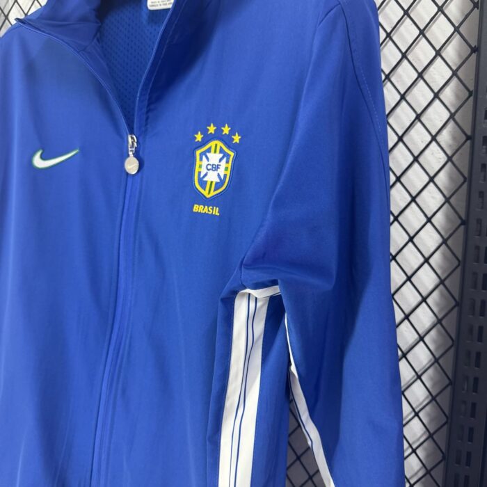 Mens Brazil 1998 Retro Windbreaker – view 3