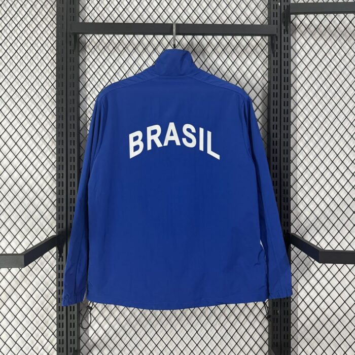 Mens Brazil 1998 Retro Windbreaker – view 2