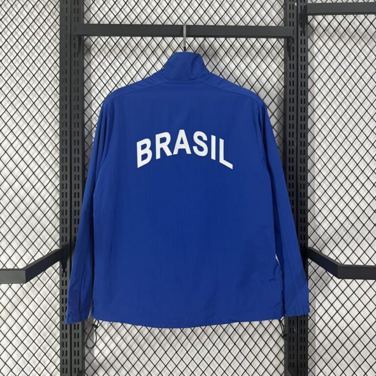 Mens Brazil 1998 Retro Windbreaker – view 2