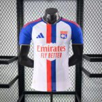 Mens Olympique Lyonnais 2026/27 Home Jersey Player Version