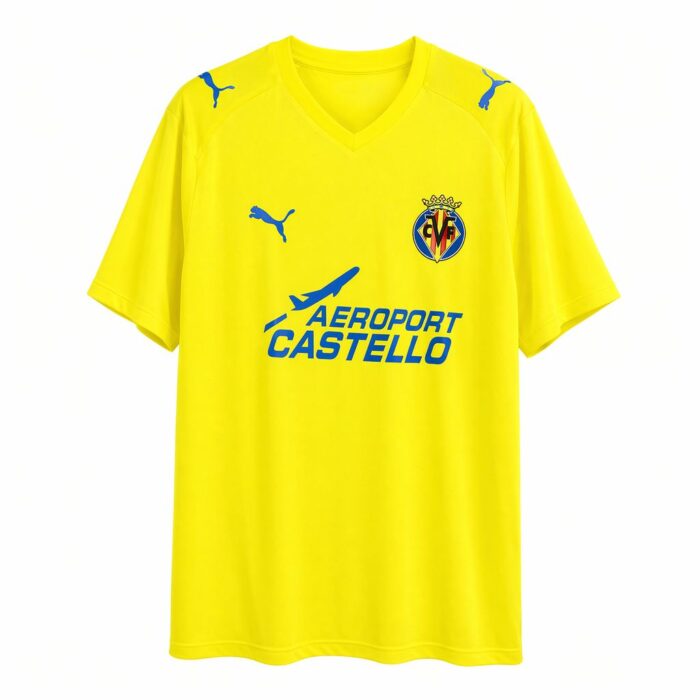 Retro Villarreal 2008/09 Home Jersey – view 6