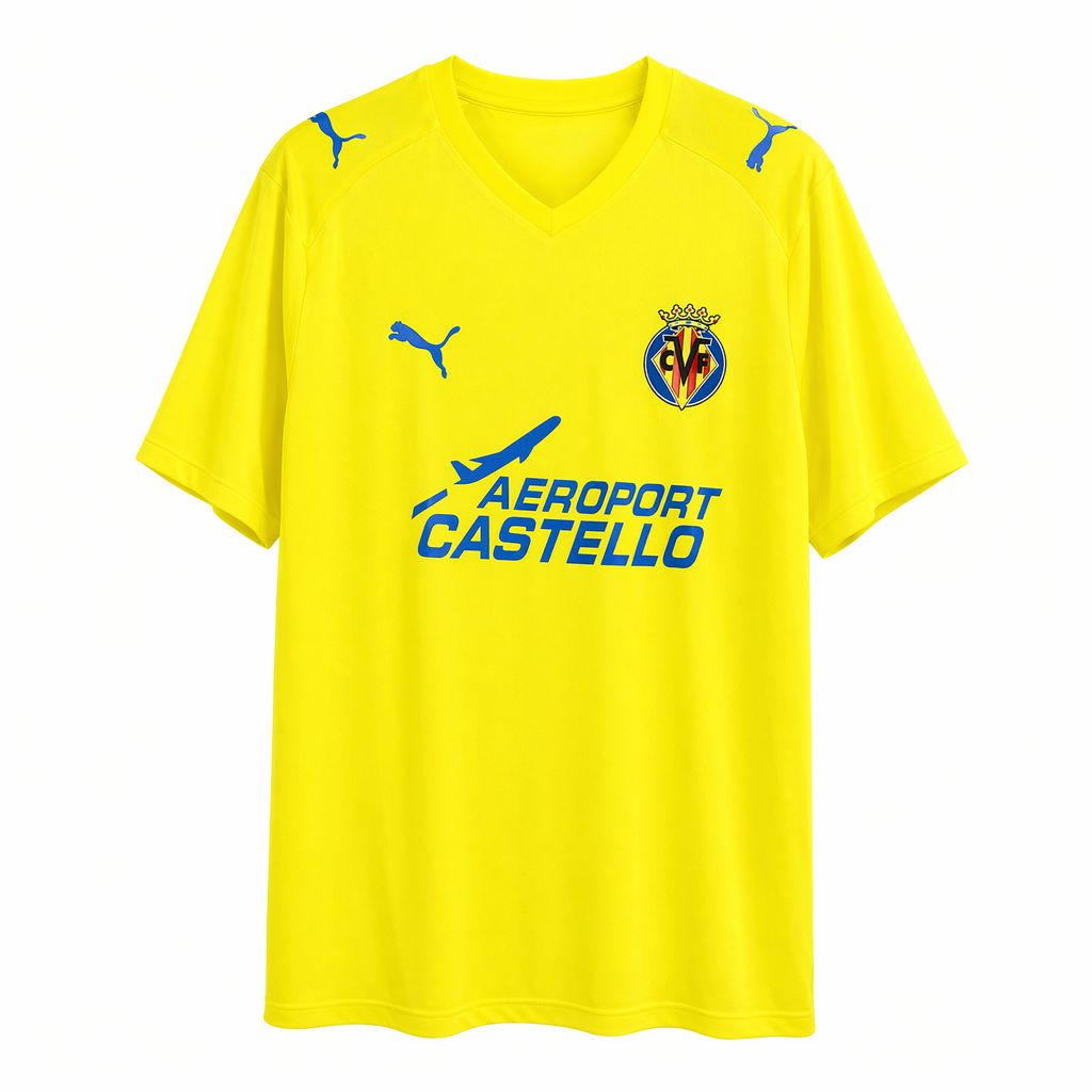 Retro Villarreal 2008/09 Home Jersey Retro Villarreal 2008/09 Home Jersey