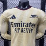 Mens Arsenal 2026/27 Away Long Sleeve Jersey Player Version – view 3