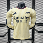 Mens Arsenal 2026/27 Away Long Sleeve Jersey Player Version