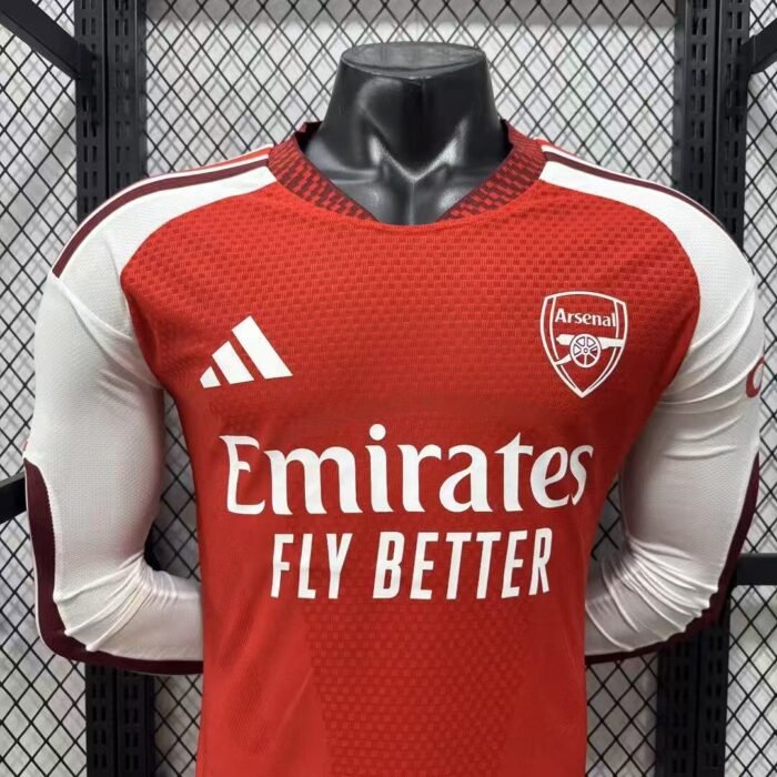 Mens Arsenal 2026/27 Home Long Sleeve Jersey Player Version – view 5