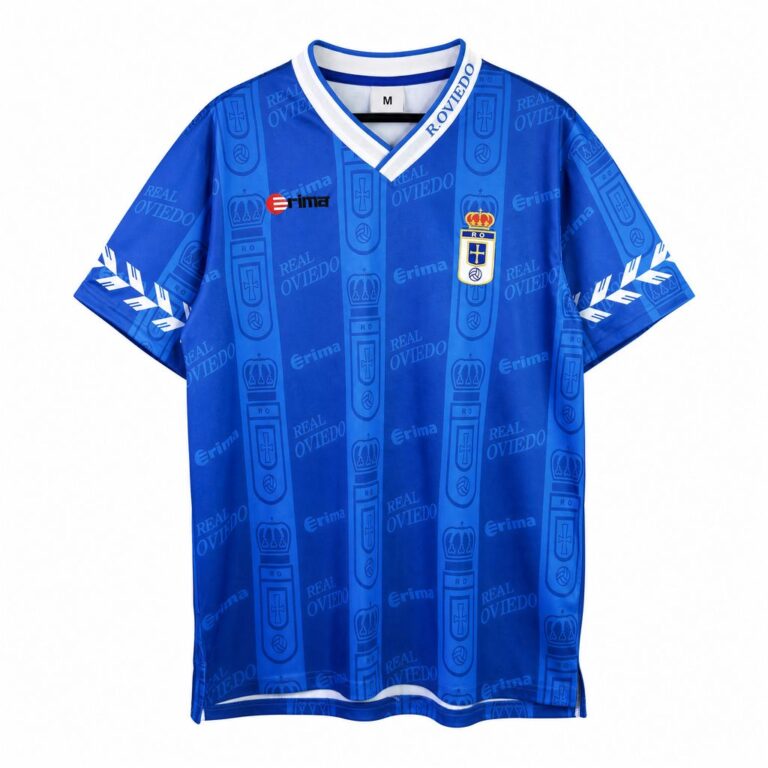 Retro Real Oviedo 1998/99 Home Jersey