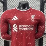 Mens Liverpool 2026/27 Home Long Sleeve Jersey Player Version – view 5