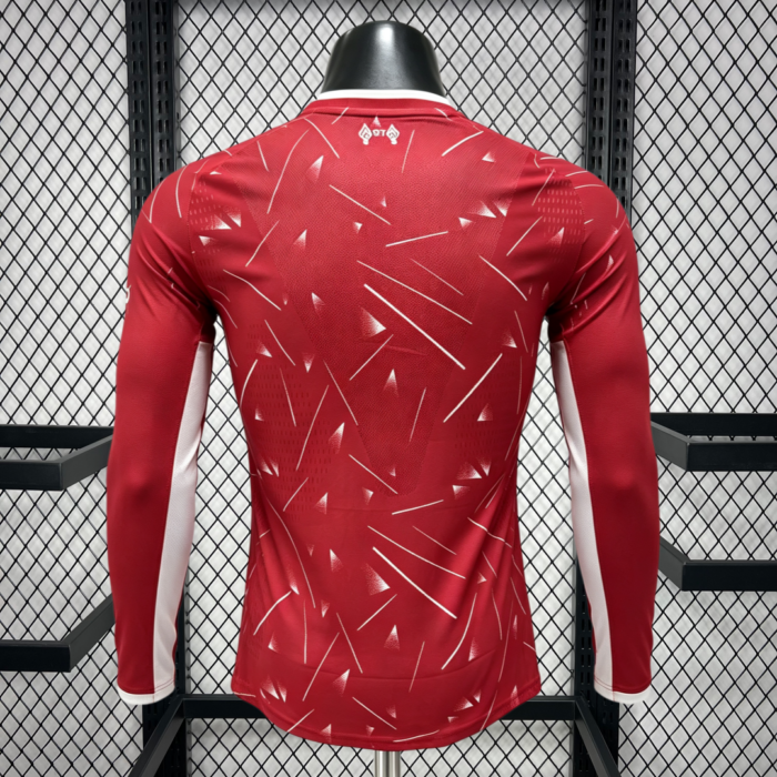 Mens Liverpool 2026/27 Home Long Sleeve Jersey Player Version – view 2