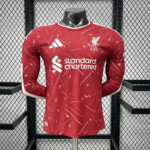 Mens Liverpool 2026/27 Home Long Sleeve Jersey Player Version