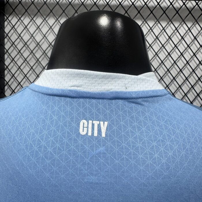 Mens Manchester City 2026/27 Home Long Sleeve Jersey Player Version – view 4