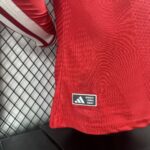 Mens Manchester United 2026/27 Home Long Sleeve Jersey Player Version – view 6