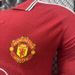 Mens Manchester United 2026/27 Home Long Sleeve Jersey Player Version – view 4